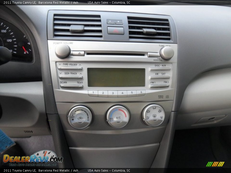 2011 Toyota Camry LE Barcelona Red Metallic / Ash Photo #19