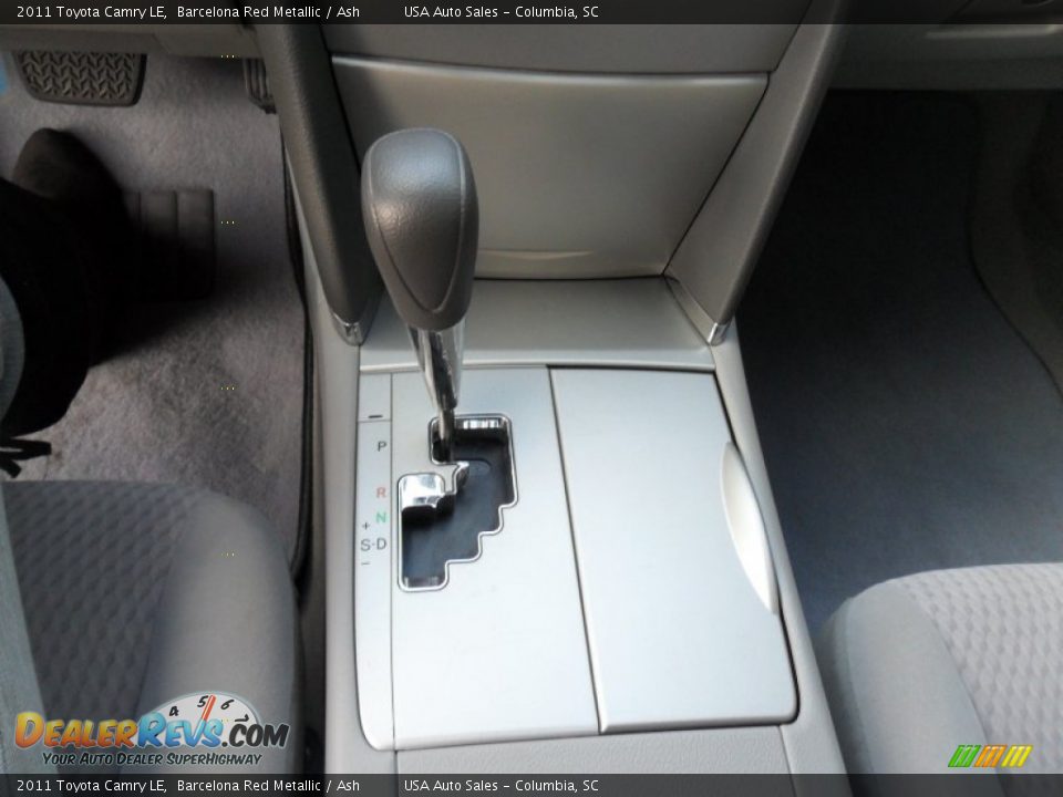 2011 Toyota Camry LE Barcelona Red Metallic / Ash Photo #21