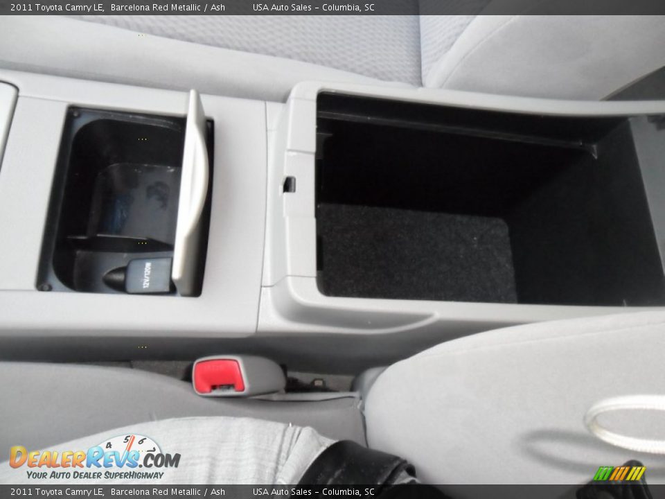 2011 Toyota Camry LE Barcelona Red Metallic / Ash Photo #22