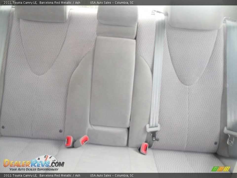 2011 Toyota Camry LE Barcelona Red Metallic / Ash Photo #23