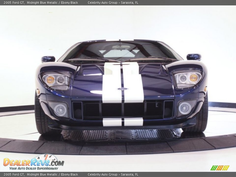 2005 Ford GT Midnight Blue Metallic / Ebony Black Photo #3
