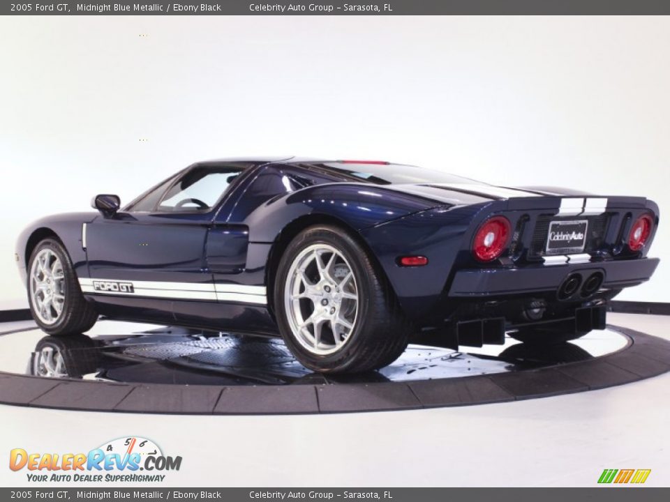 Midnight Blue Metallic 2005 Ford GT  Photo #5
