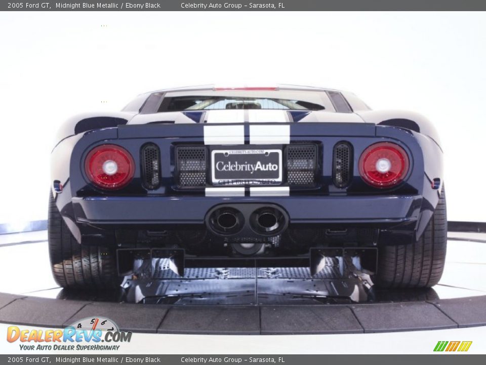 2005 Ford GT Midnight Blue Metallic / Ebony Black Photo #6
