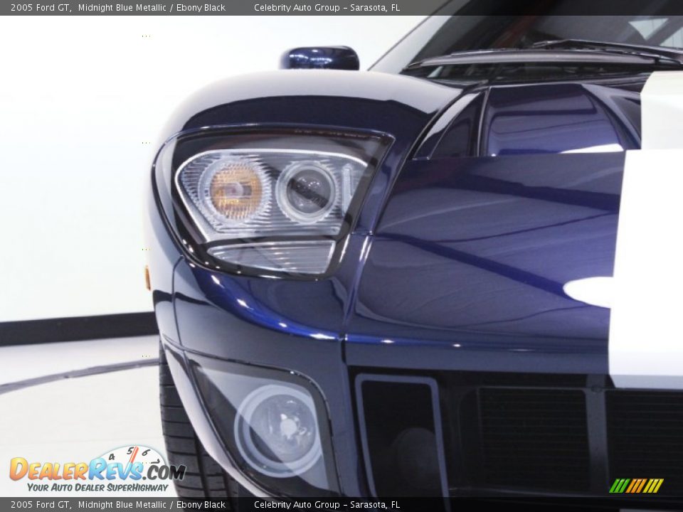 2005 Ford GT Midnight Blue Metallic / Ebony Black Photo #13