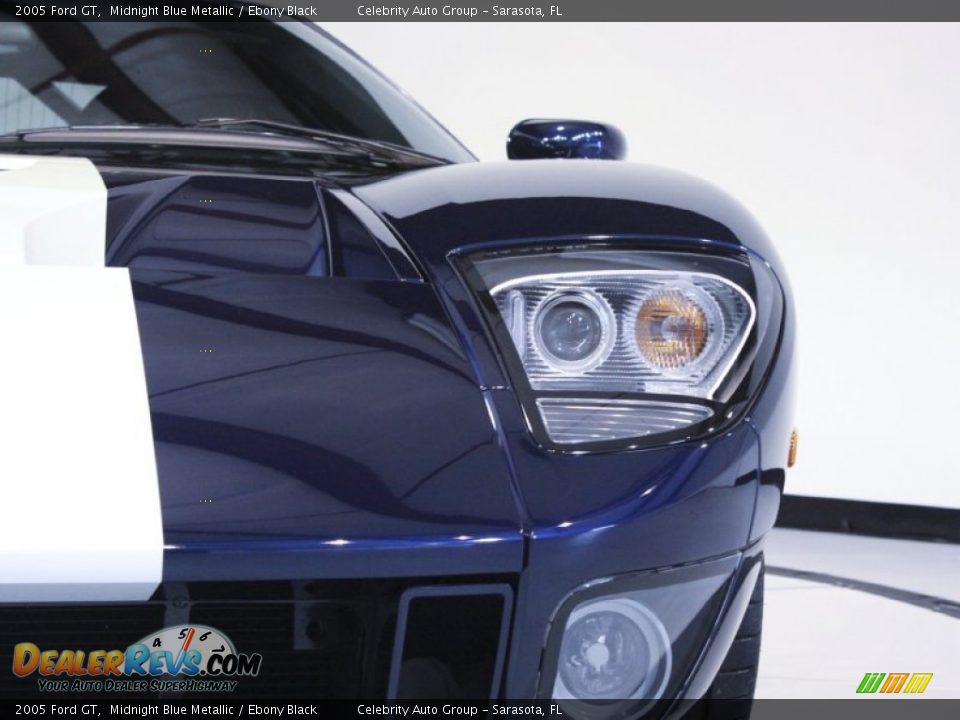 2005 Ford GT Midnight Blue Metallic / Ebony Black Photo #14