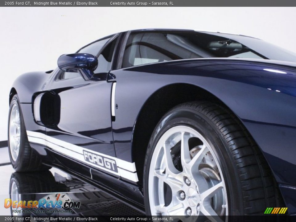 2005 Ford GT Midnight Blue Metallic / Ebony Black Photo #18