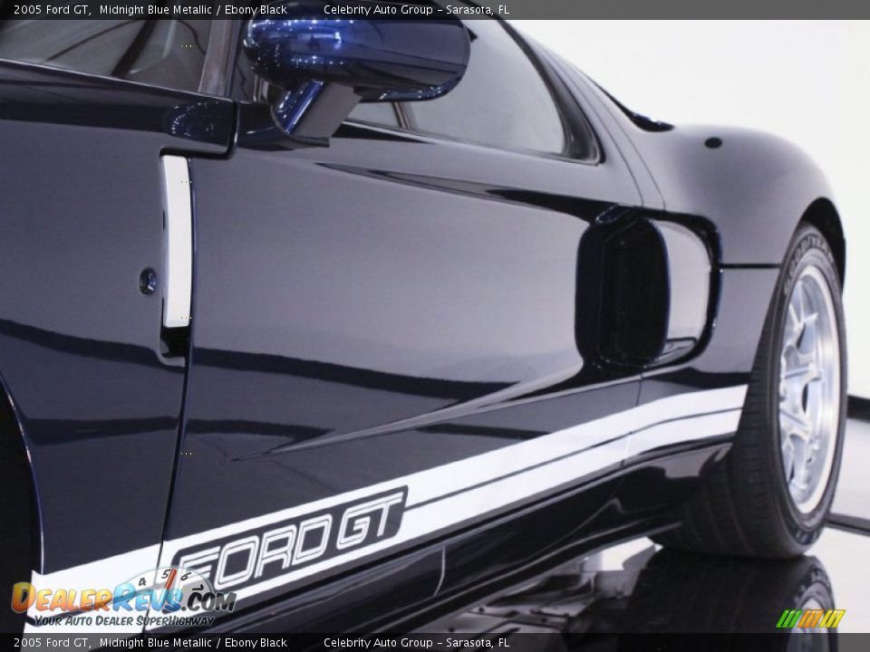 2005 Ford GT Midnight Blue Metallic / Ebony Black Photo #20