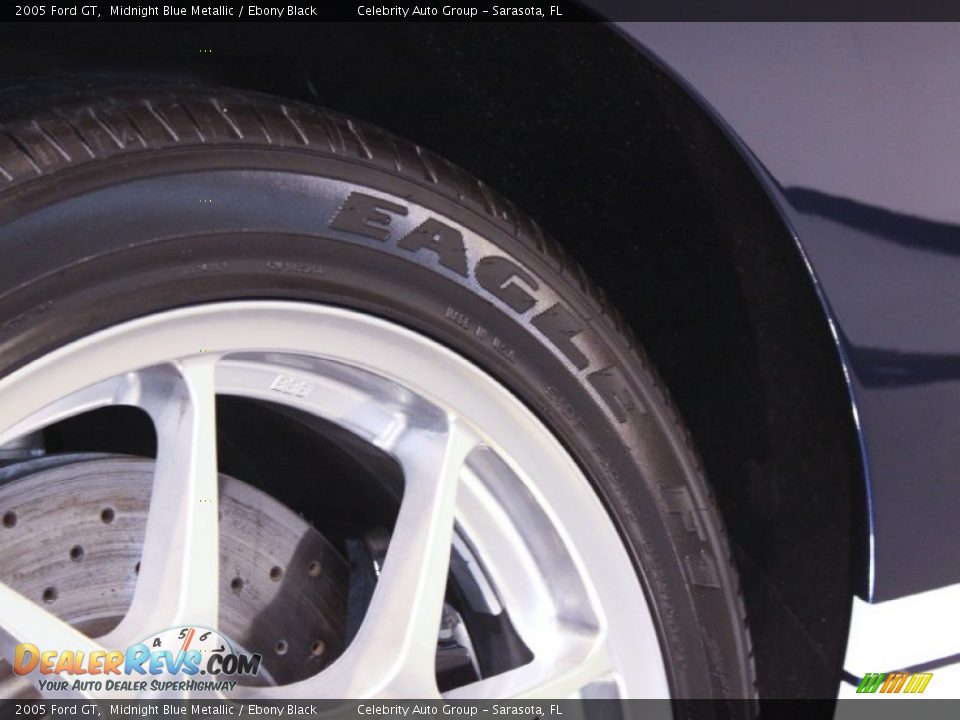 2005 Ford GT Midnight Blue Metallic / Ebony Black Photo #21