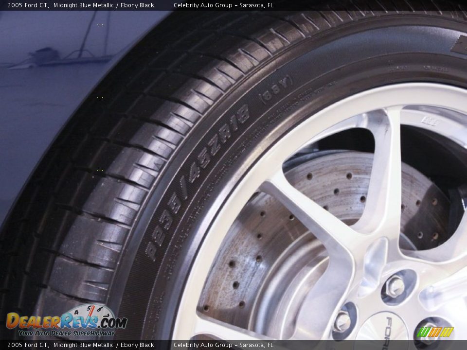 2005 Ford GT Midnight Blue Metallic / Ebony Black Photo #22
