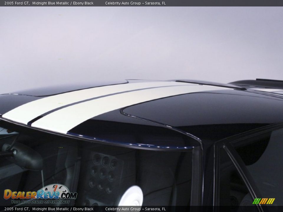 2005 Ford GT Midnight Blue Metallic / Ebony Black Photo #26
