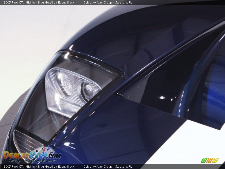 2005 Ford GT Midnight Blue Metallic / Ebony Black Photo #27
