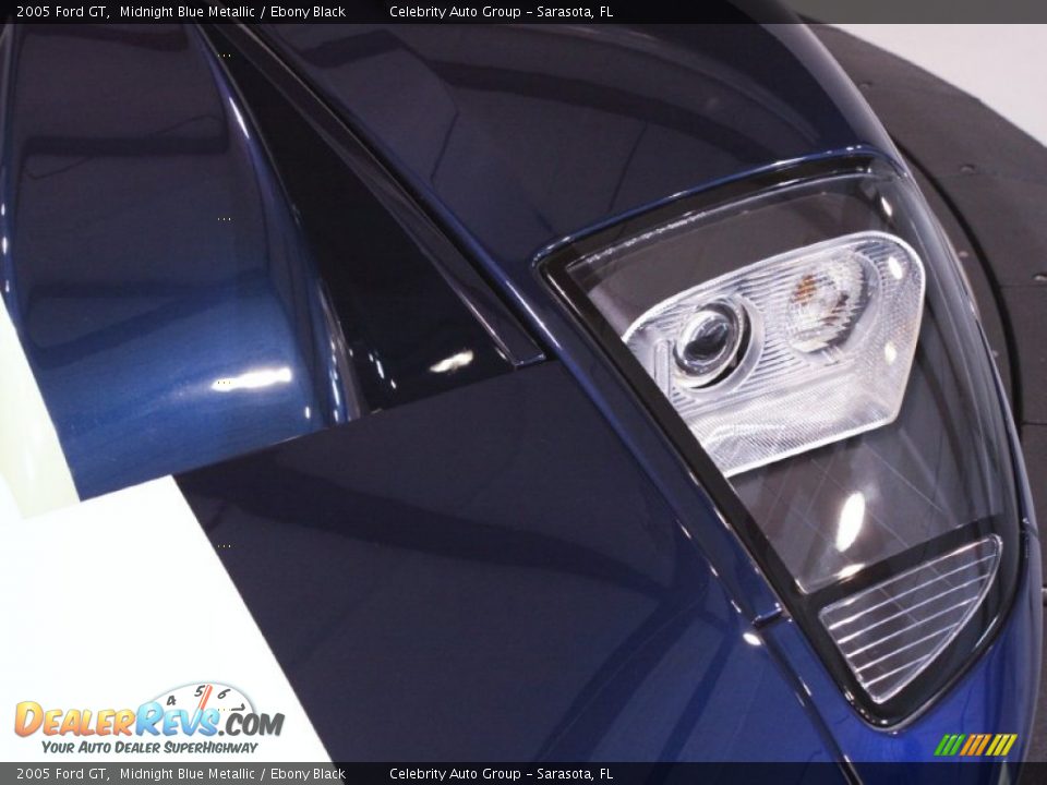 2005 Ford GT Midnight Blue Metallic / Ebony Black Photo #28