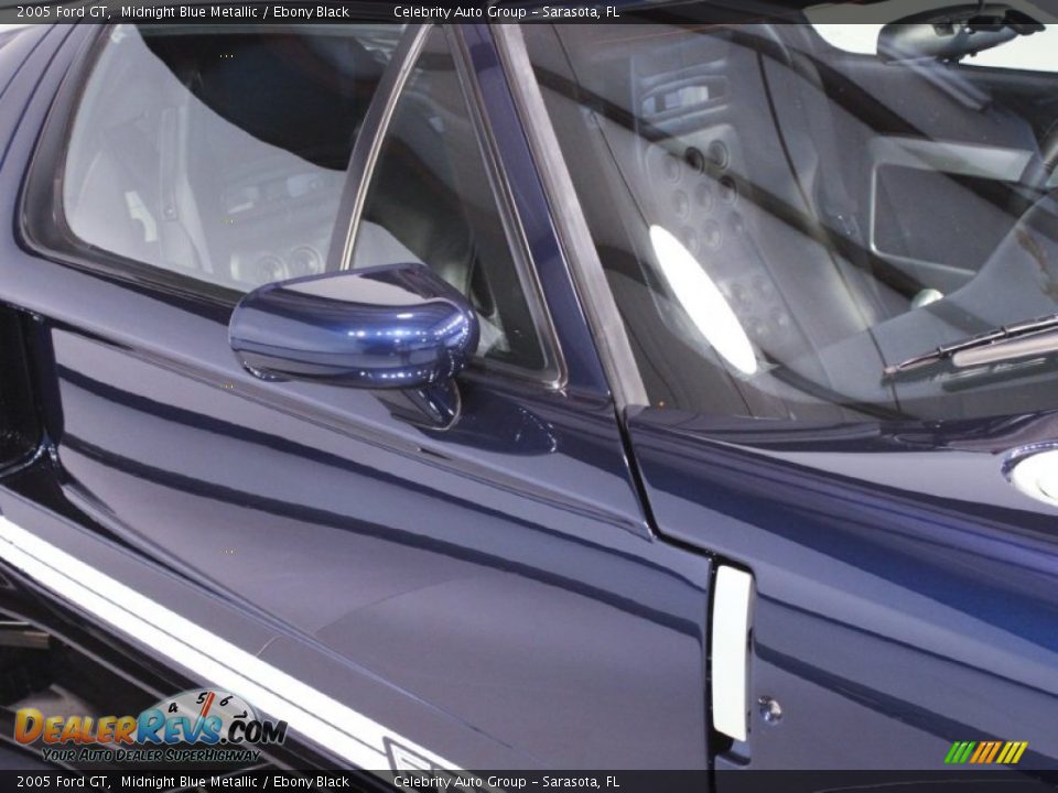 2005 Ford GT Midnight Blue Metallic / Ebony Black Photo #29