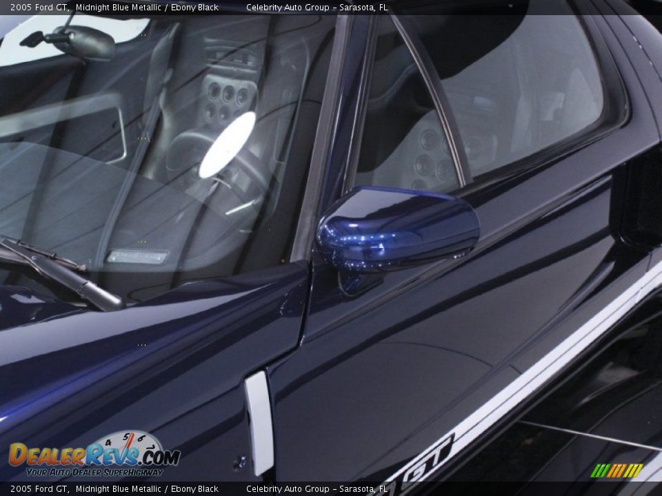 2005 Ford GT Midnight Blue Metallic / Ebony Black Photo #30