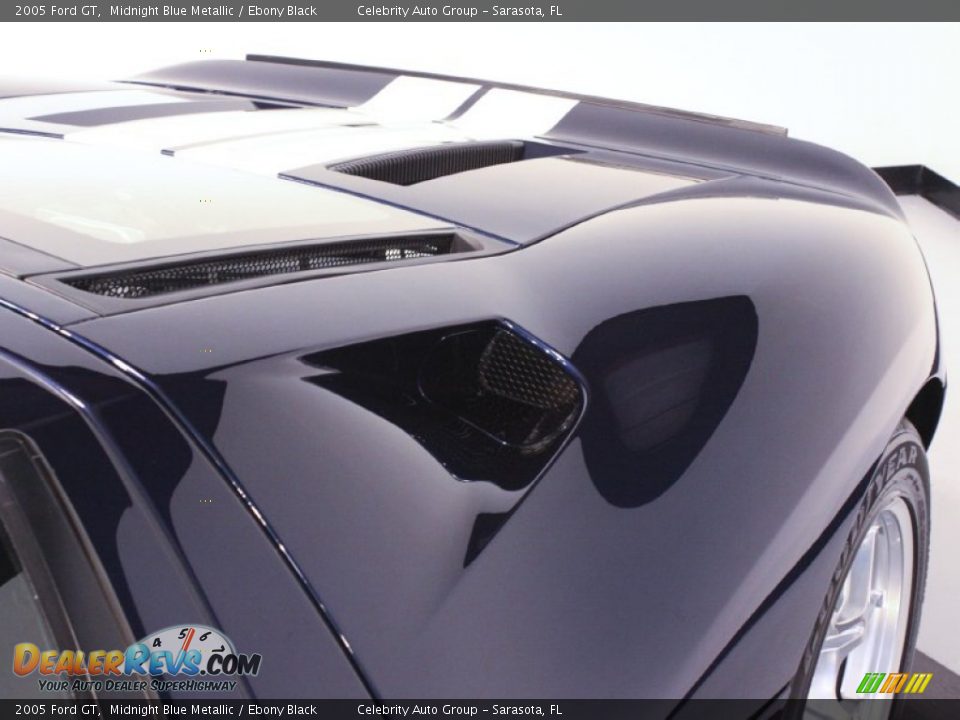 2005 Ford GT Midnight Blue Metallic / Ebony Black Photo #31
