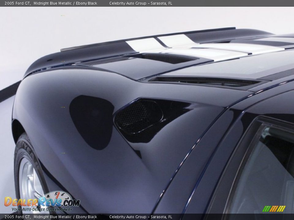 2005 Ford GT Midnight Blue Metallic / Ebony Black Photo #32
