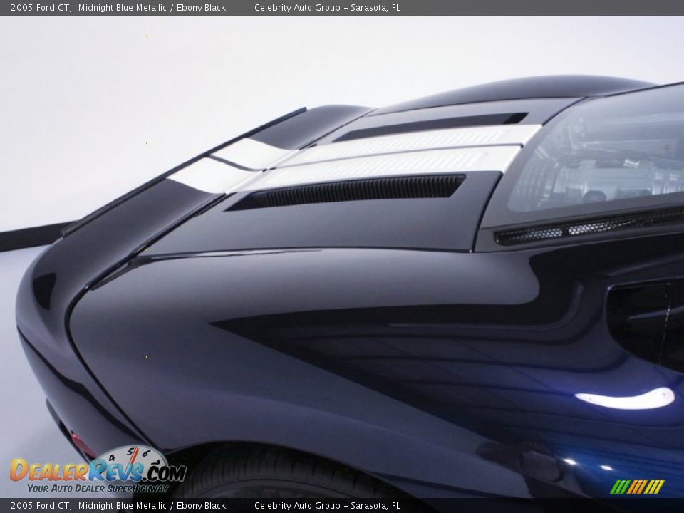 2005 Ford GT Midnight Blue Metallic / Ebony Black Photo #33
