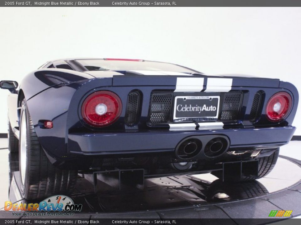 2005 Ford GT Midnight Blue Metallic / Ebony Black Photo #36
