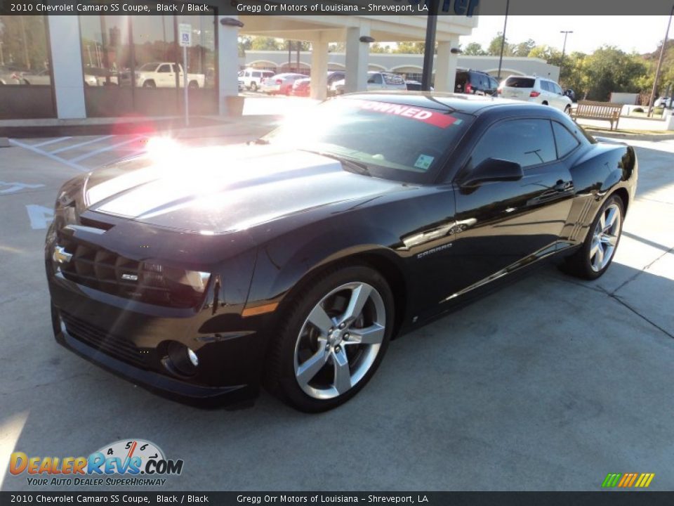 2010 Chevrolet Camaro SS Coupe Black / Black Photo #1