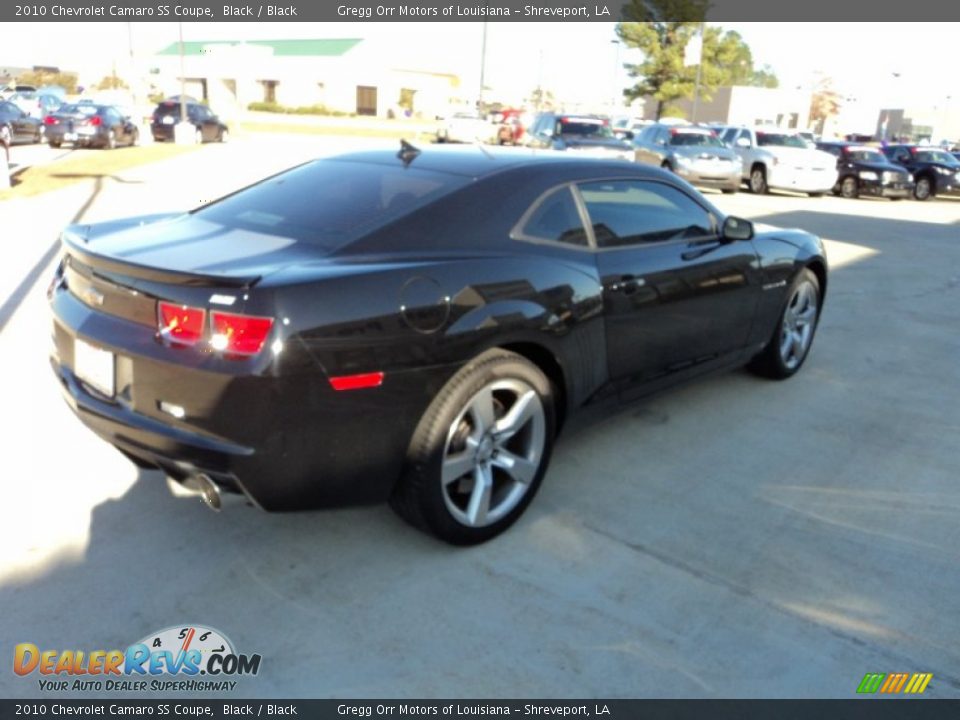 2010 Chevrolet Camaro SS Coupe Black / Black Photo #3