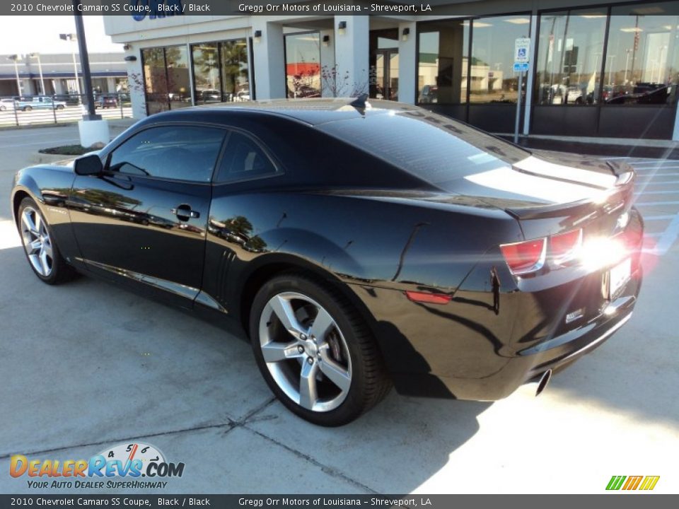 2010 Chevrolet Camaro SS Coupe Black / Black Photo #4