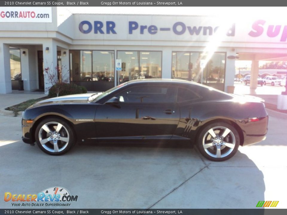 2010 Chevrolet Camaro SS Coupe Black / Black Photo #5