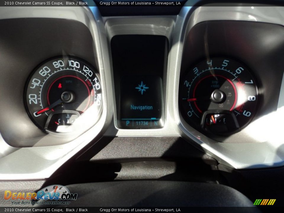 2010 Chevrolet Camaro SS Coupe Black / Black Photo #9