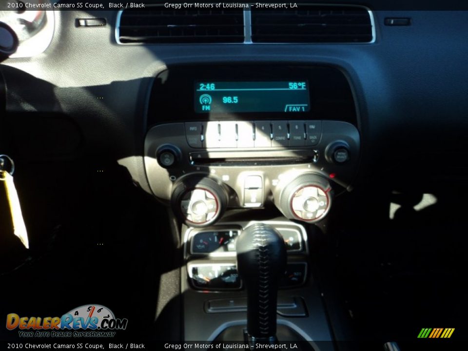 2010 Chevrolet Camaro SS Coupe Black / Black Photo #10