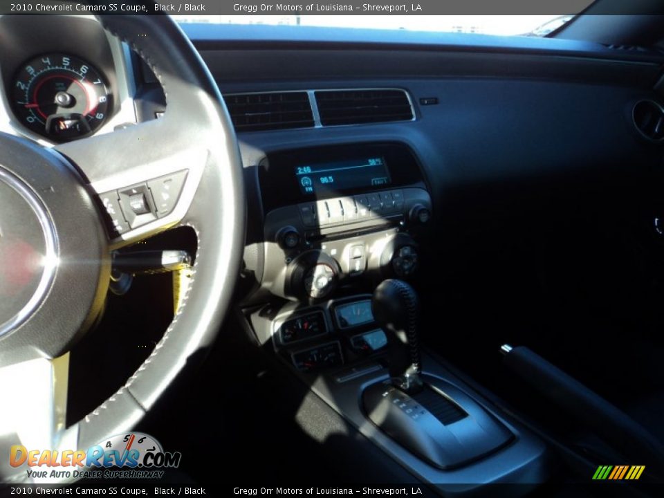 2010 Chevrolet Camaro SS Coupe Black / Black Photo #11