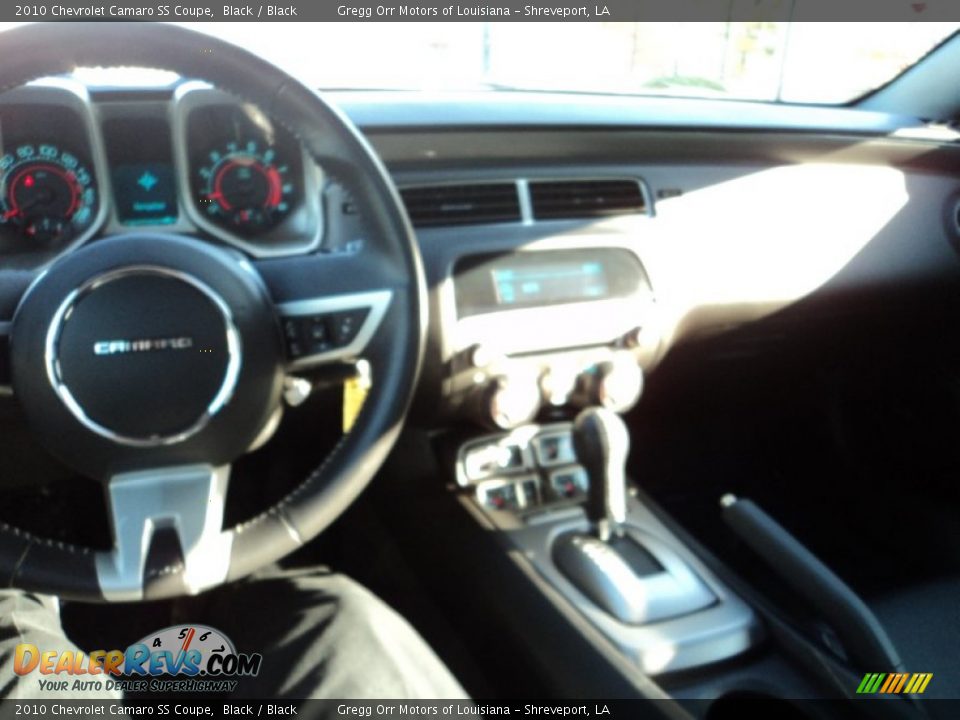 2010 Chevrolet Camaro SS Coupe Black / Black Photo #13