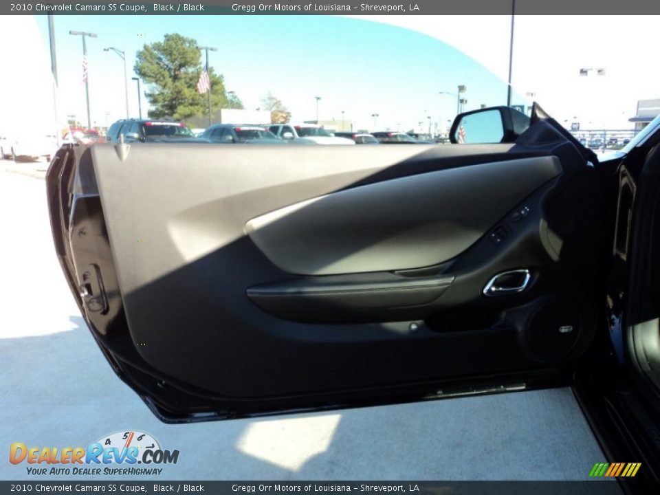 2010 Chevrolet Camaro SS Coupe Black / Black Photo #14