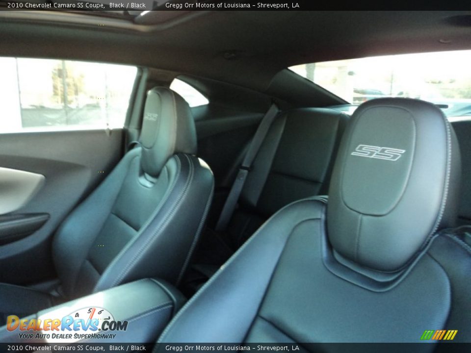 2010 Chevrolet Camaro SS Coupe Black / Black Photo #18