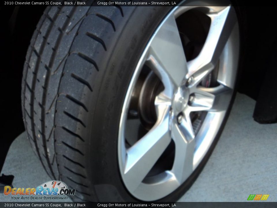 2010 Chevrolet Camaro SS Coupe Black / Black Photo #21