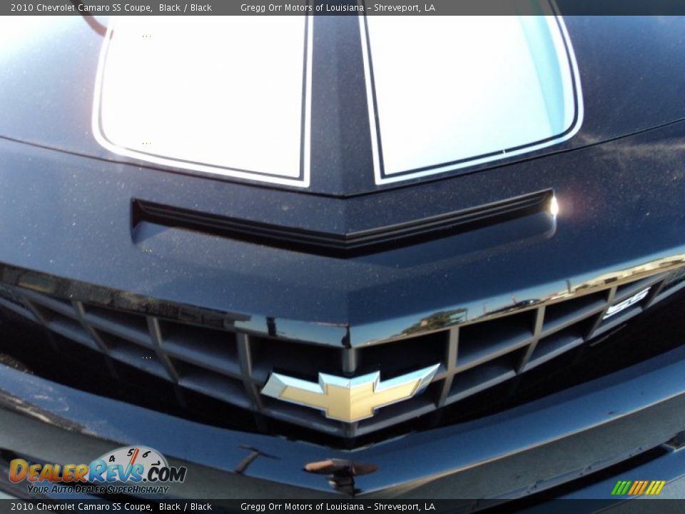 2010 Chevrolet Camaro SS Coupe Black / Black Photo #24