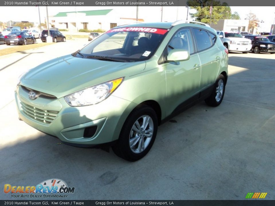 2010 Hyundai Tucson GLS Kiwi Green / Taupe Photo #1