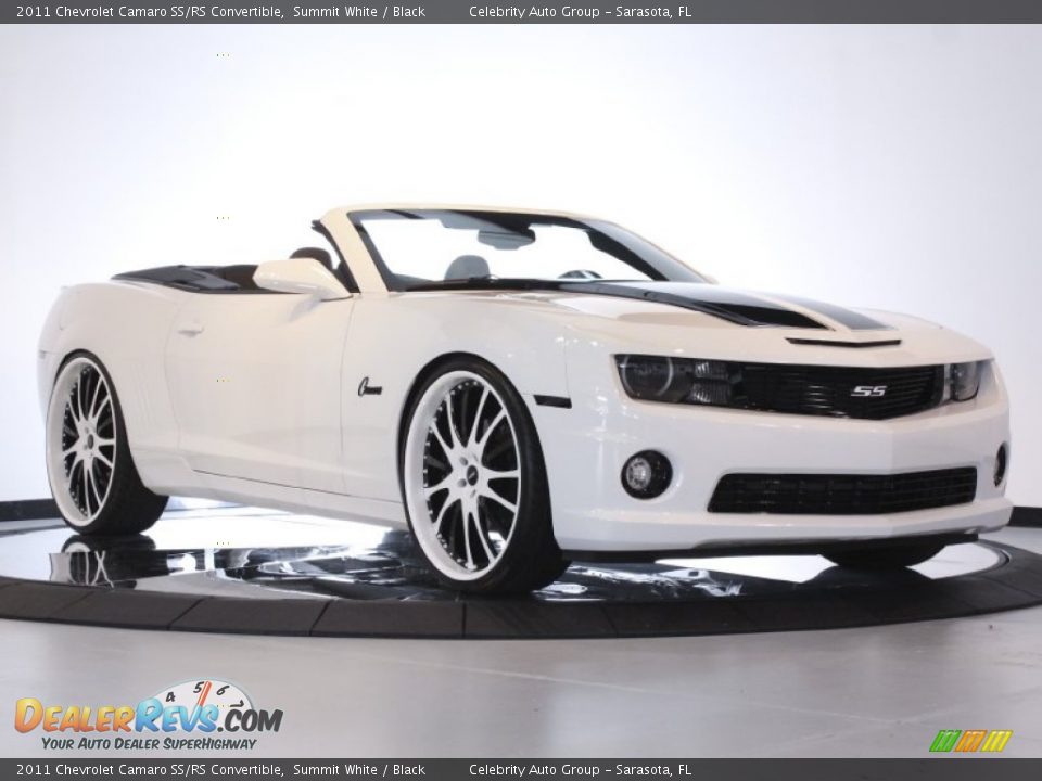 Summit White 2011 Chevrolet Camaro SS/RS Convertible Photo #2