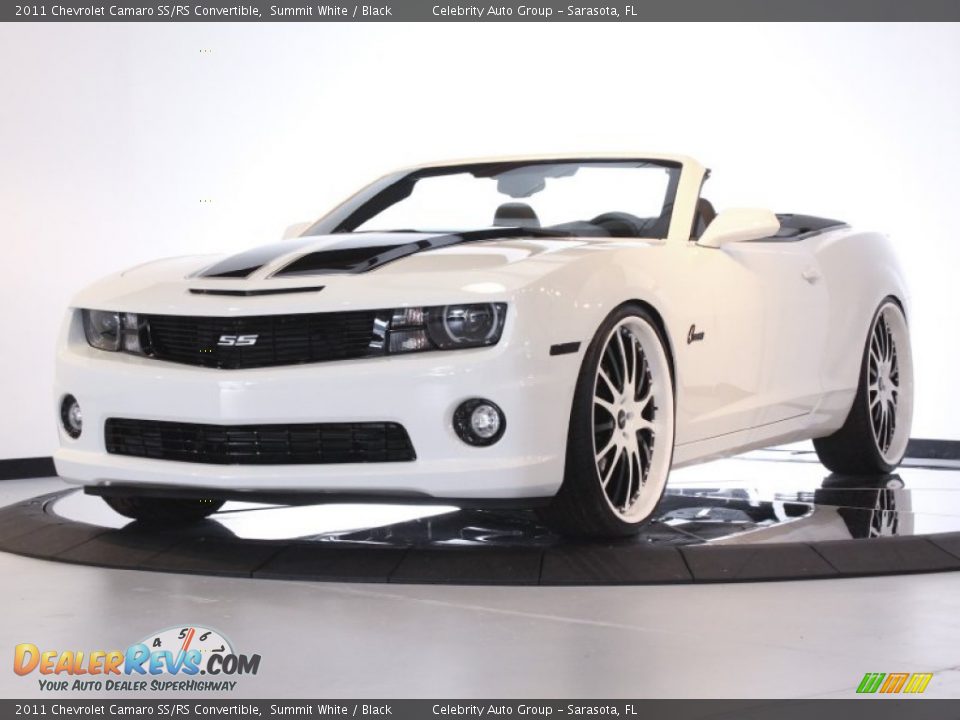 2011 Chevrolet Camaro SS/RS Convertible Summit White / Black Photo #4