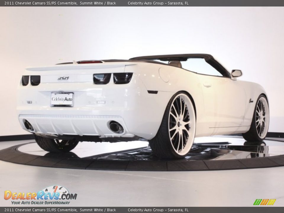 2011 Chevrolet Camaro SS/RS Convertible Summit White / Black Photo #7