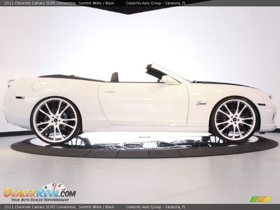 2011 Chevrolet Camaro SS/RS Convertible Summit White / Black Photo #8
