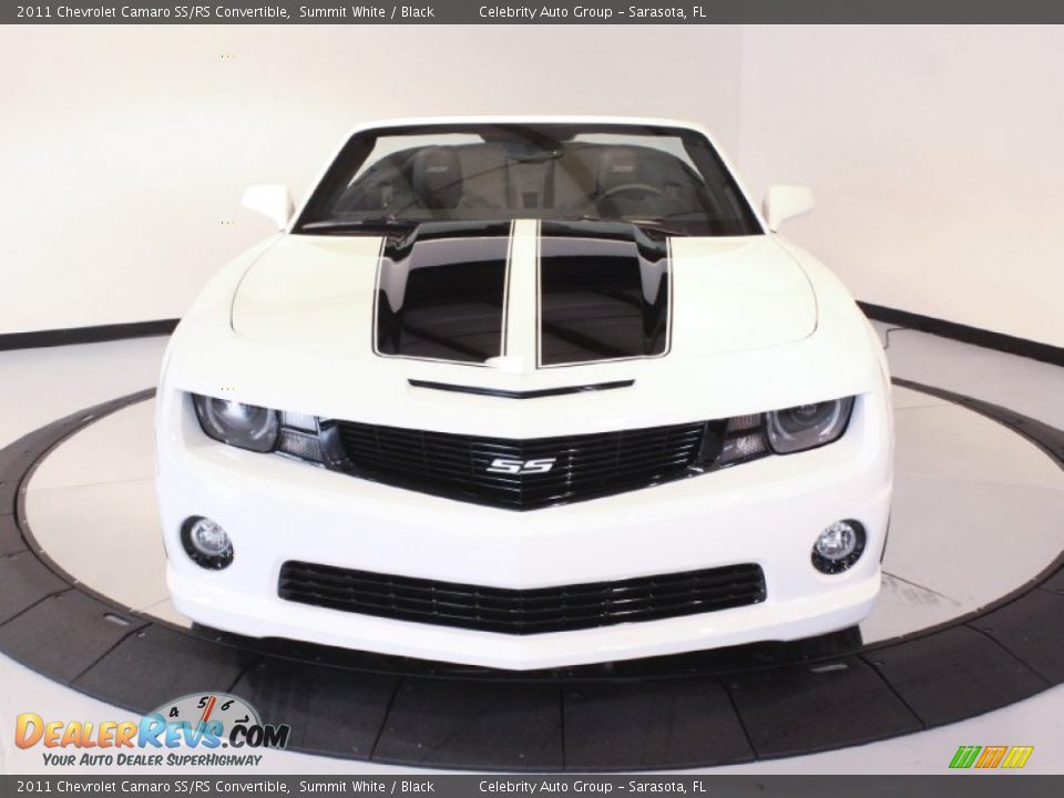 2011 Chevrolet Camaro SS/RS Convertible Summit White / Black Photo #10