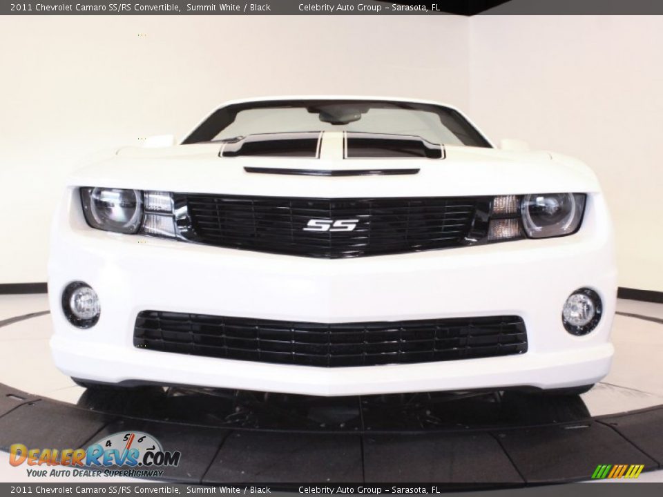 2011 Chevrolet Camaro SS/RS Convertible Summit White / Black Photo #11