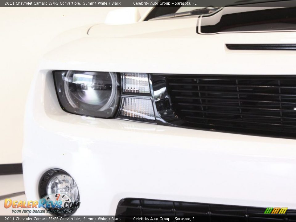 2011 Chevrolet Camaro SS/RS Convertible Summit White / Black Photo #12