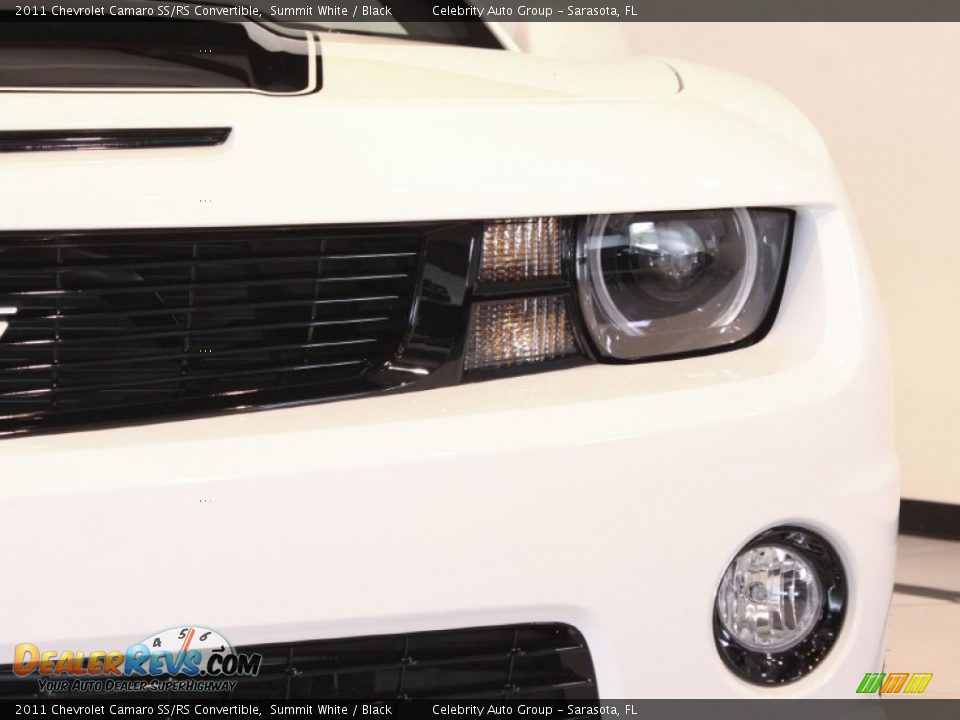 2011 Chevrolet Camaro SS/RS Convertible Summit White / Black Photo #13