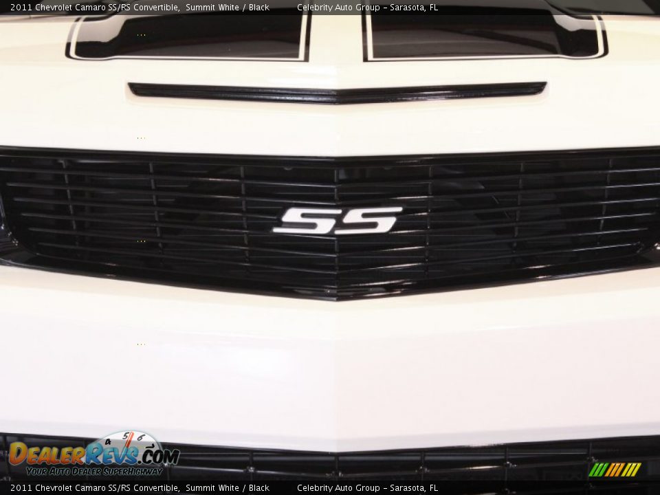 2011 Chevrolet Camaro SS/RS Convertible Summit White / Black Photo #14