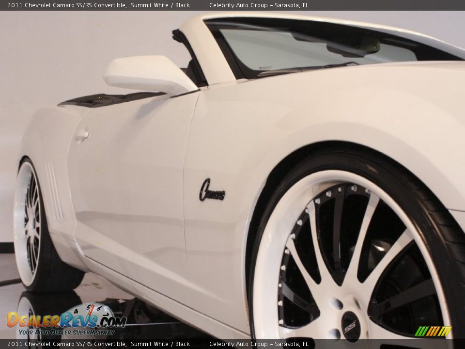 2011 Chevrolet Camaro SS/RS Convertible Summit White / Black Photo #18