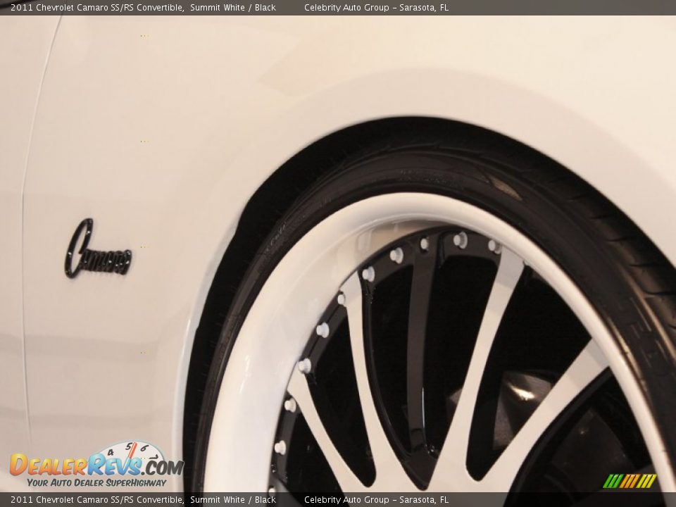 2011 Chevrolet Camaro SS/RS Convertible Summit White / Black Photo #19