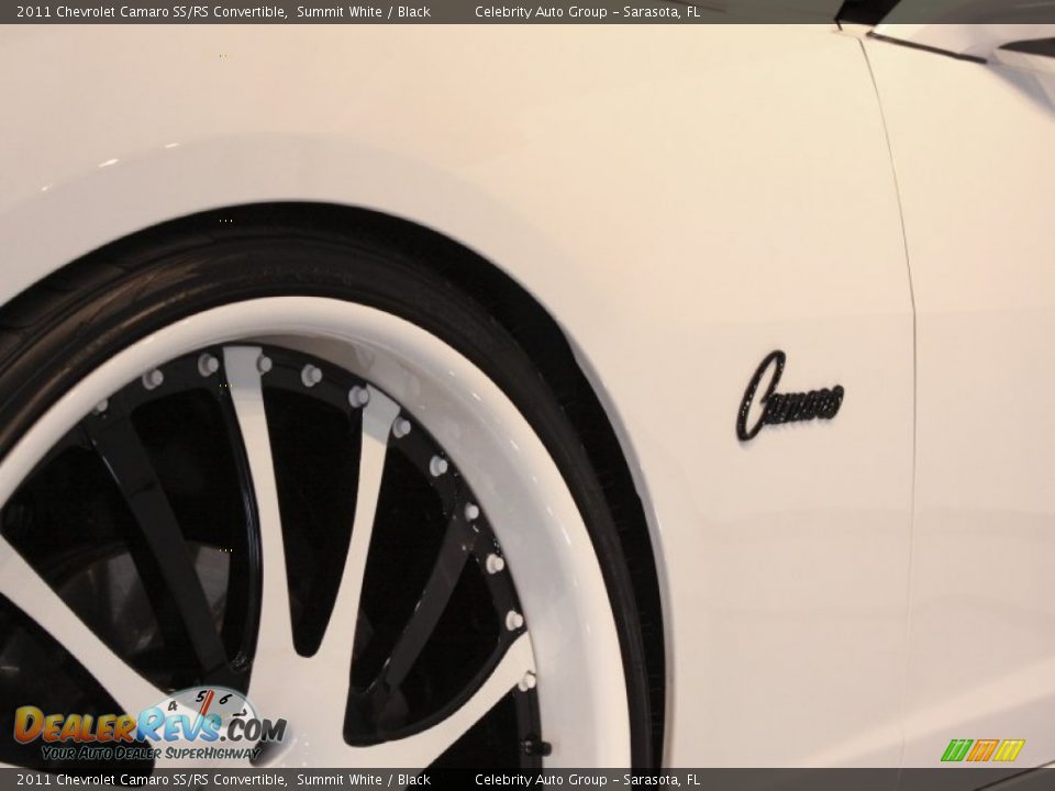 2011 Chevrolet Camaro SS/RS Convertible Summit White / Black Photo #20