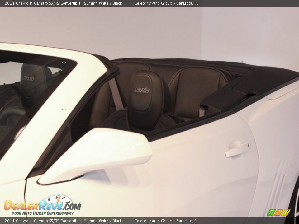 2011 Chevrolet Camaro SS/RS Convertible Summit White / Black Photo #21