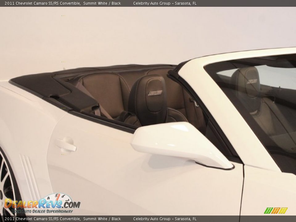 2011 Chevrolet Camaro SS/RS Convertible Summit White / Black Photo #22