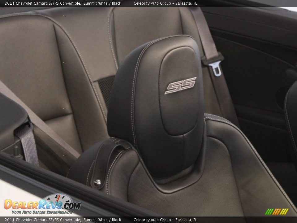 2011 Chevrolet Camaro SS/RS Convertible Summit White / Black Photo #27